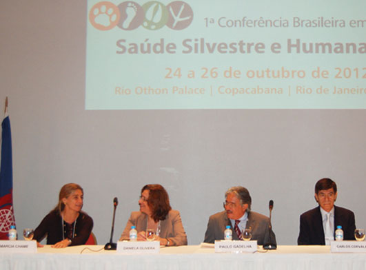 Abertura da 1a Conferência Brasileira em Saúde Silvestre e Humana 