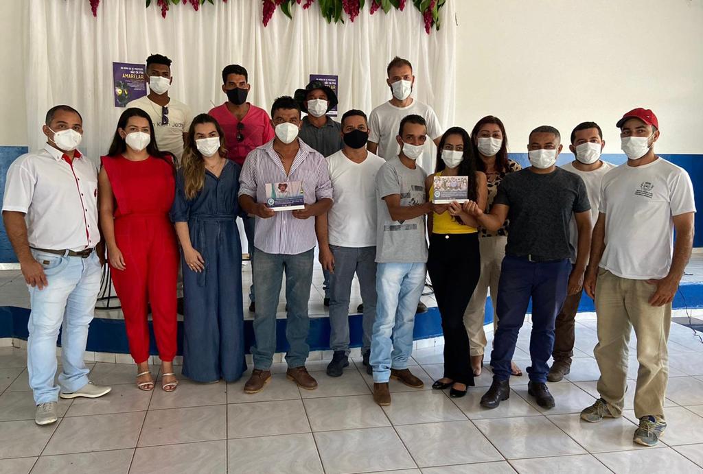 A equipe de saúde de Ubaí (MG) Recebe o prêmio de 3o lugar na categoria Euipes de Unidades de Saúde, Ambiente e Outros Órgãos